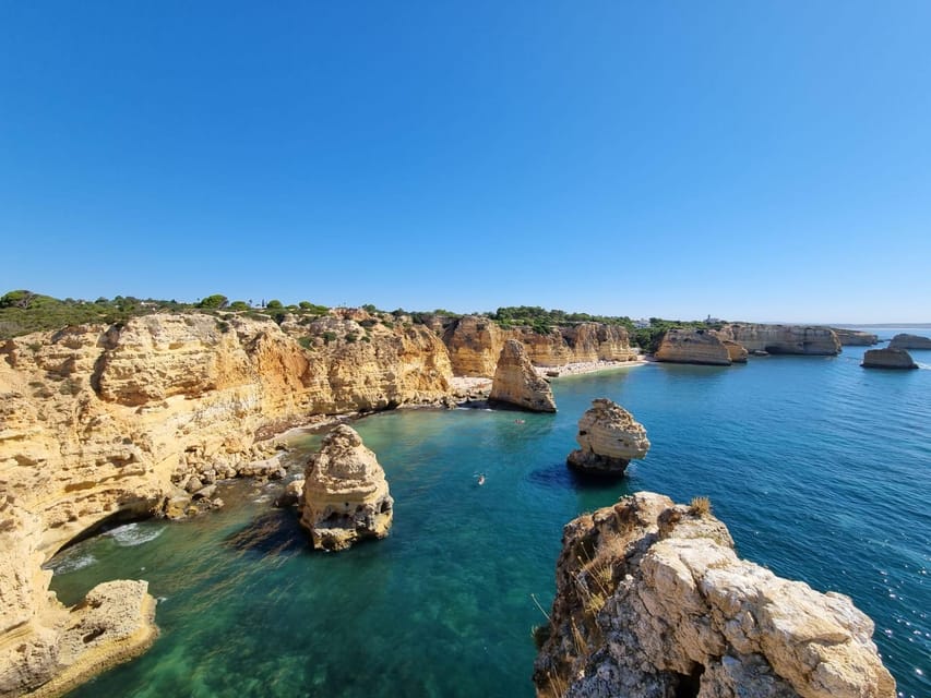 From Olhão: 7 Valleys Hiking, Benagil Cave, Snorkeling Tour - From Olhão to the cliffs of Benagil