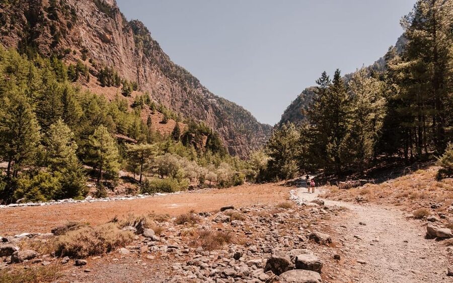 From Panormo or Lavris: Samaria Gorge Hike with Guide - Ferry to Sfakia, then the long road home