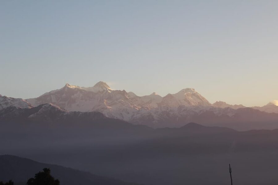 From Pokhara: Day Hiking Australian Camp & Dhampus - Lunch in Dhampus, with costs kept clear