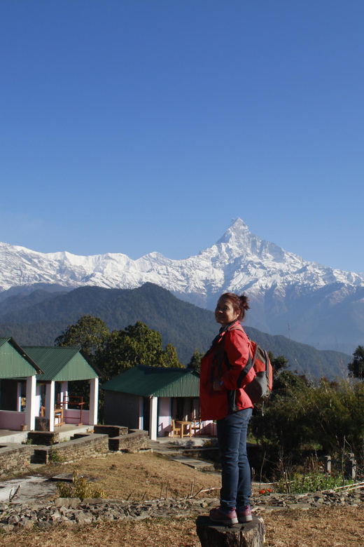 From Pokhara: Day Hiking Australian Camp & Dhampus - The descent from Dhampus to Phedi