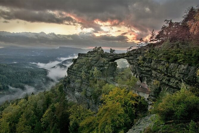 From Prague: Bohemian & Saxon Switzerland Small-Group Hike - The boat ride through the gorge