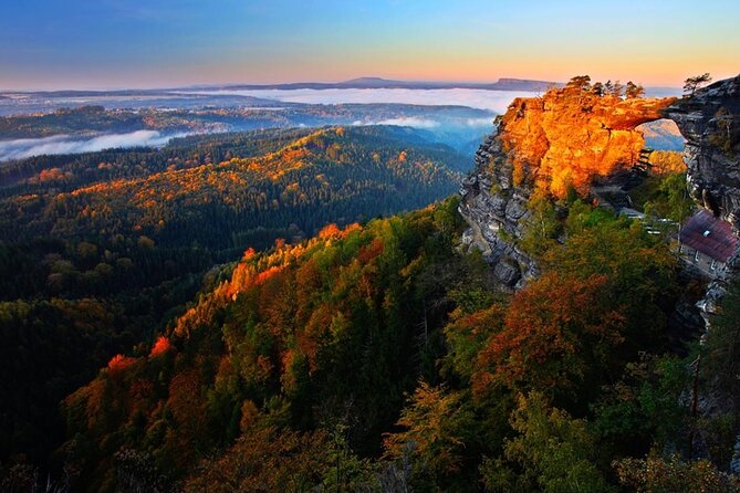 From Prague: Bohemian & Saxon Switzerland Small-Group Hike - Transport, group size, and the long day