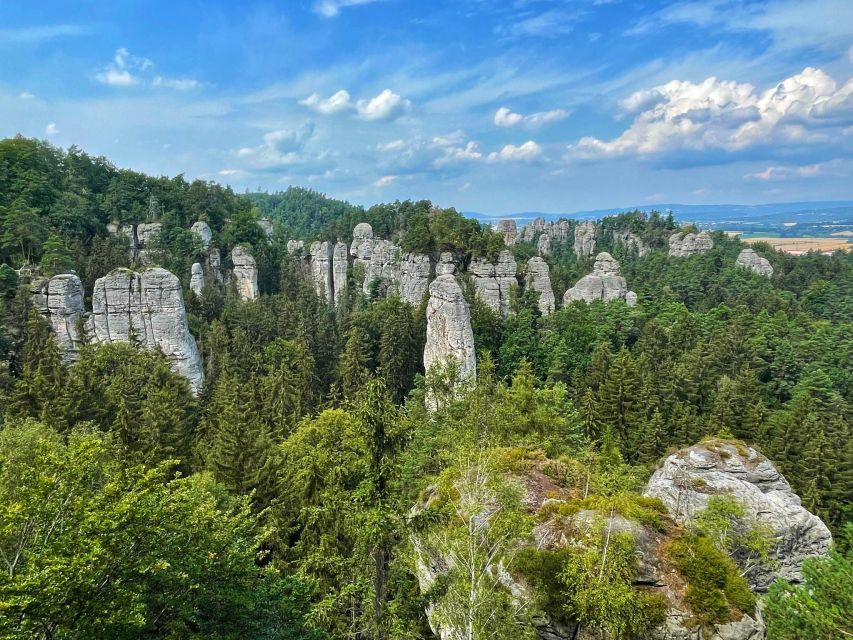 From Prague: Full-Day Bohemian Paradise Guided Hiking Trip - Walking through Hruboskalsko Rock City