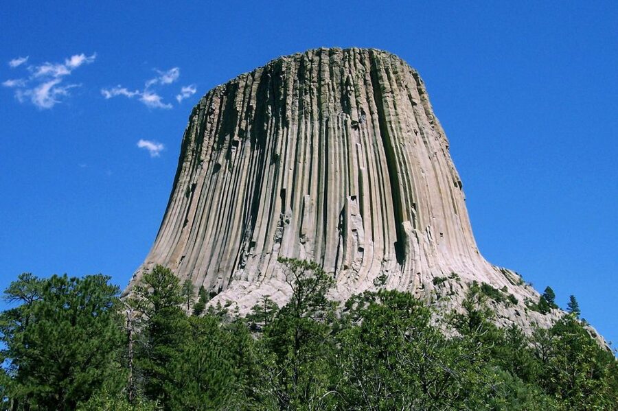 From Rapid City: Private Devils Tower Tour and Hike - First sight of the stone tower