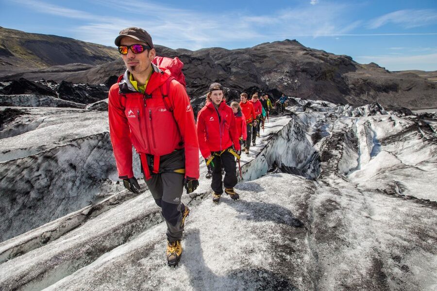 From Reykjavik: South Coast and Glacier Hiking Tour - Skógafoss and the power of falling water