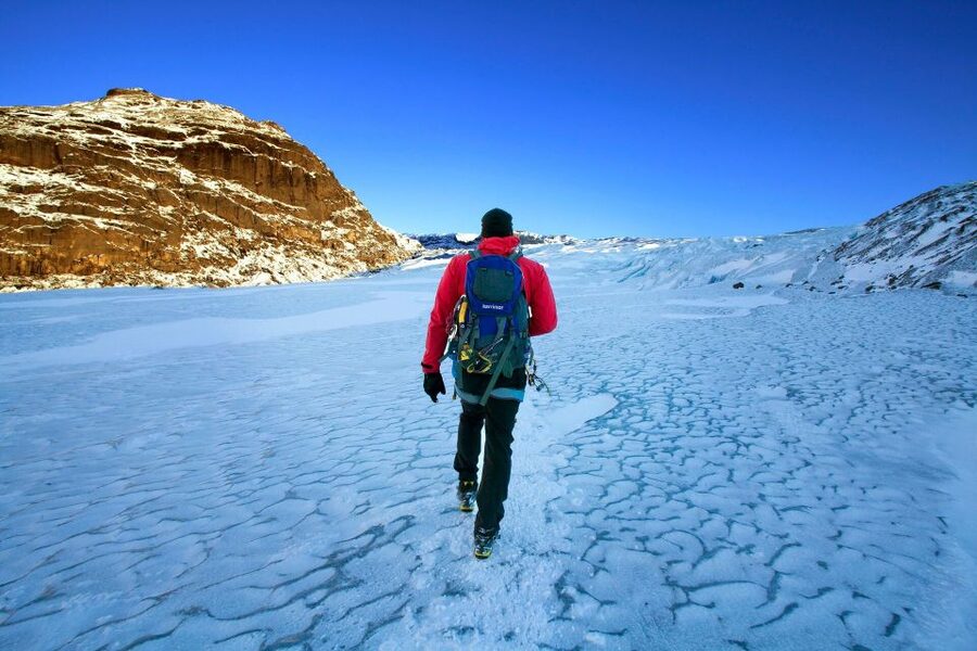 From Reykjavik: South Coast and Glacier Hiking Tour - Arriving at Sólheimajökull