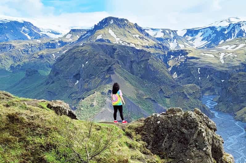From Rvk: Private Day-Tour to Thorsmork with Mountain Hike - Crossing rivers in a modified jeep
