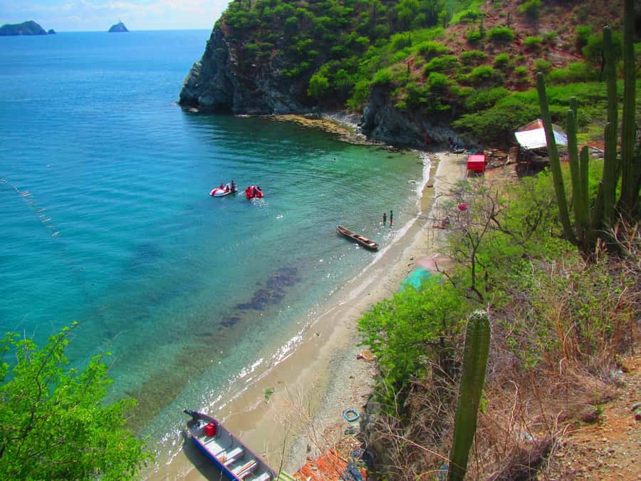 From Santa Marta: Sisiguaca Beach Hike with Snorkeling - Arriving at Sisiguaca Beach