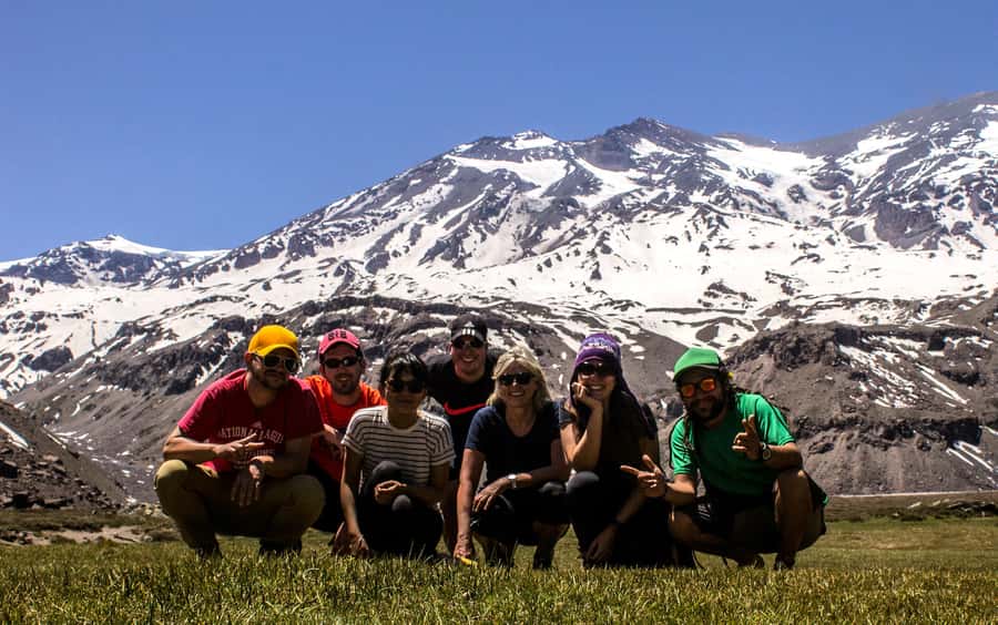 From Santiago: Cajón del Maipo and Volcán San José Hike 8K - Picnic Lunch Beside Mountain Water