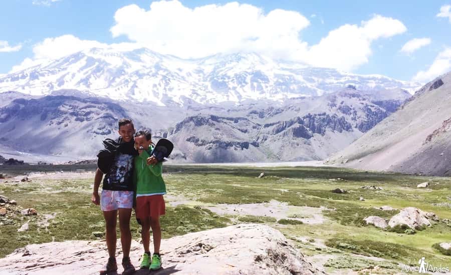 From Santiago: Cajón del Maipo and Volcán San José Hike 8K - Winter Snow and Weather Changes