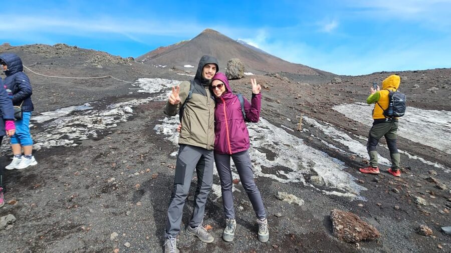 From Taormina: Etna Tour with Hiking, Cave Visit, & Tastings - The tasting stop in Ragalna