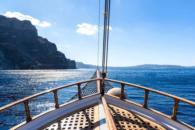 From Thera: Thirasia Cruise w/ Volcano Hike and Hot Springs - Thirasia offers time for lunch and village views