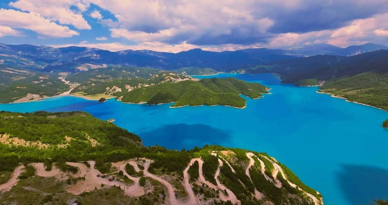 From Tirana: Bovilla Lake & Gamti Mountain Hiking Day Trip - Reaching Bovilla Reservoir