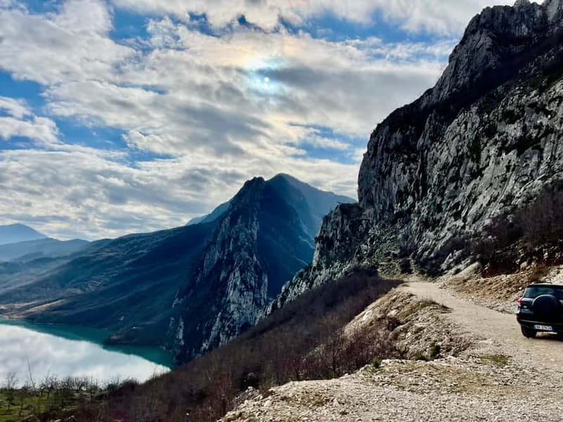 From Tirana: Bovilla Lake & Gamti Mountain Hiking Tour - The river stop after the descent