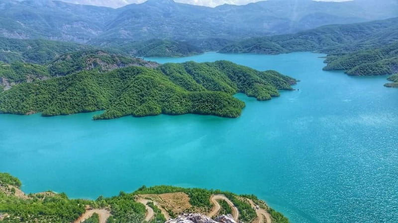 FROM TIRANA: Bovilla Lake & Gamti Mountain Hiking Trip - The Gamti Mountain hike takes about 40 minutes uphill
