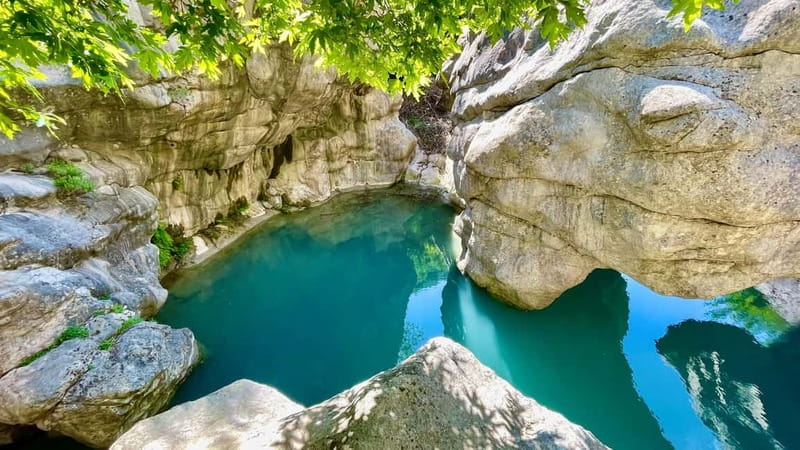 From Tirana: Hike on Gamti Mt & Bovilla Lake on Land Rover - Bovilla Canyon begins the sightseeing