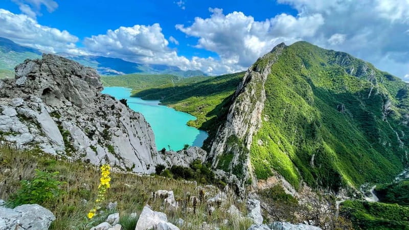 From Tirana: Hike on Gamti Mt & Bovilla Lake on Land Rover - Bovilla Lake gives you the big view