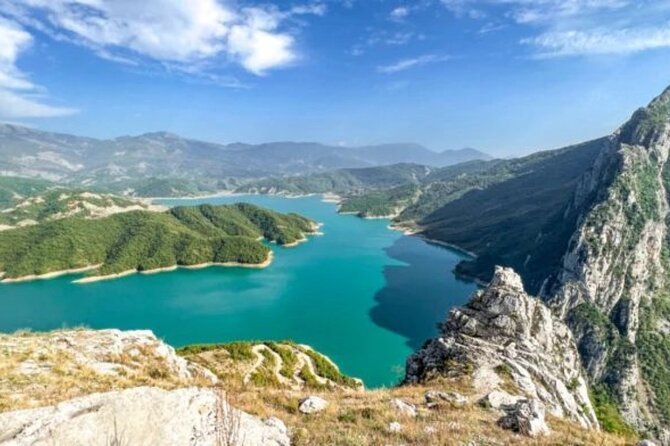 From Tirana- Hiking Tour to Bovilla Lake & Gamti Mountain - Arriving at Lake Bovilla and the canyon area