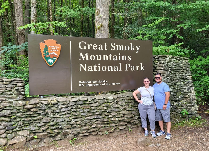From Townsend: Great Smoky Mountains National Park Hiking - Reaching the double-tiered waterfall