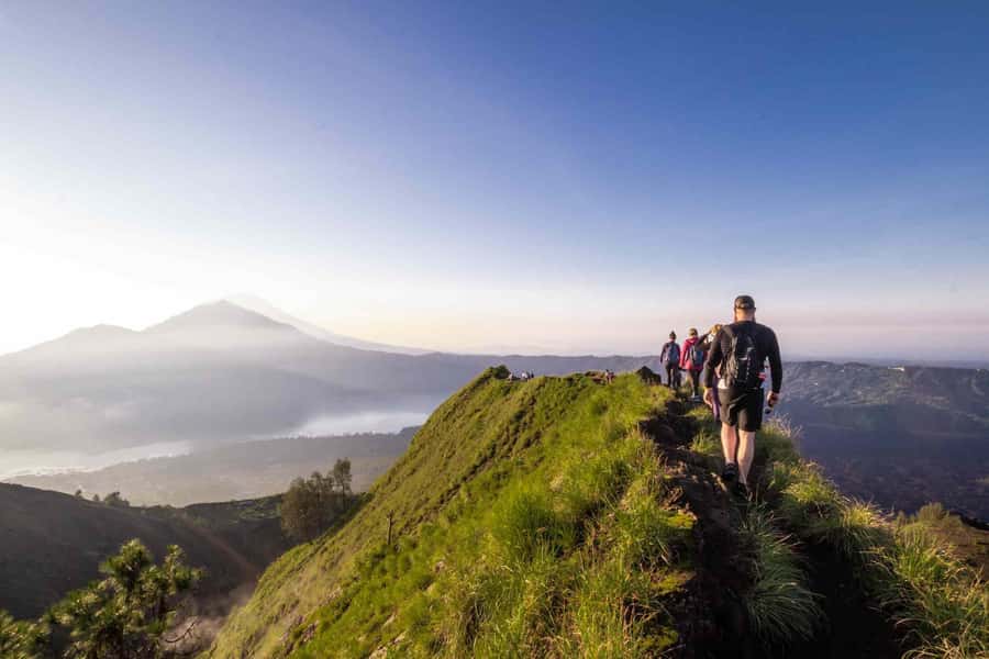 From Ubud: Mount Batur Hiking - Sunrise above Lake Batur
