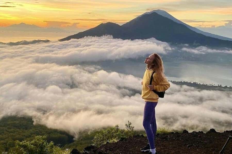 From Ubud: Mount Batur Hiking With Hotspring - The descent requires more care than the ascent