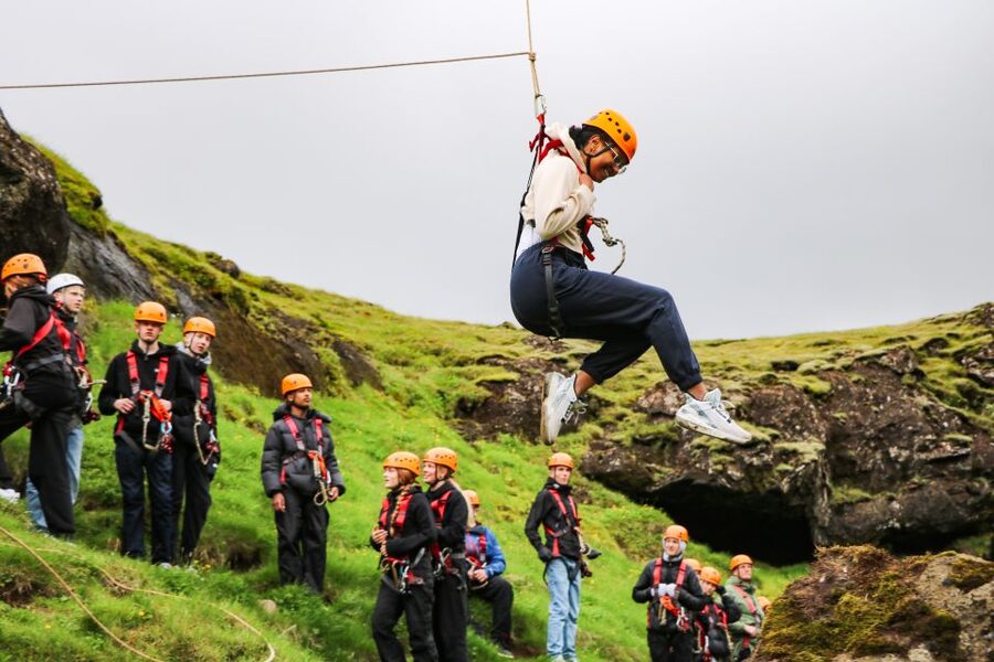 From Vík: Zipline and Hiking Adventure Tour - Flying over canyons instead of standing beside them