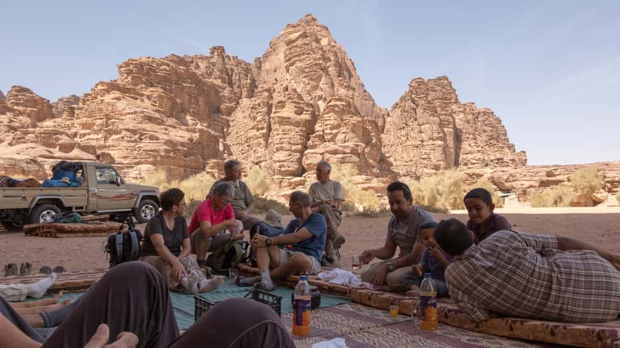 From Wadi Rum: 2-Day Hiking Adventure and Jeep Tour - Jeep routes through the Red and White Desert