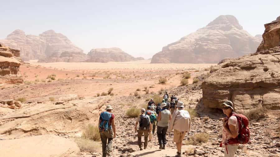 From Wadi Rum: 2-Day Hiking Adventure and Jeep Tour - What the eight-person limit means