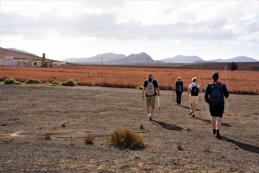 Fuerteventura: volcanic hike to the crater edge - The 55-minute ride from the south coast