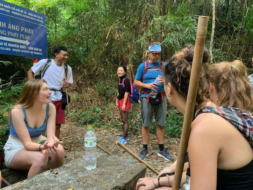 Full day hike - climbing in Jungle of Cat Ba National park - Why this Cat Ba day trip is worth your energy