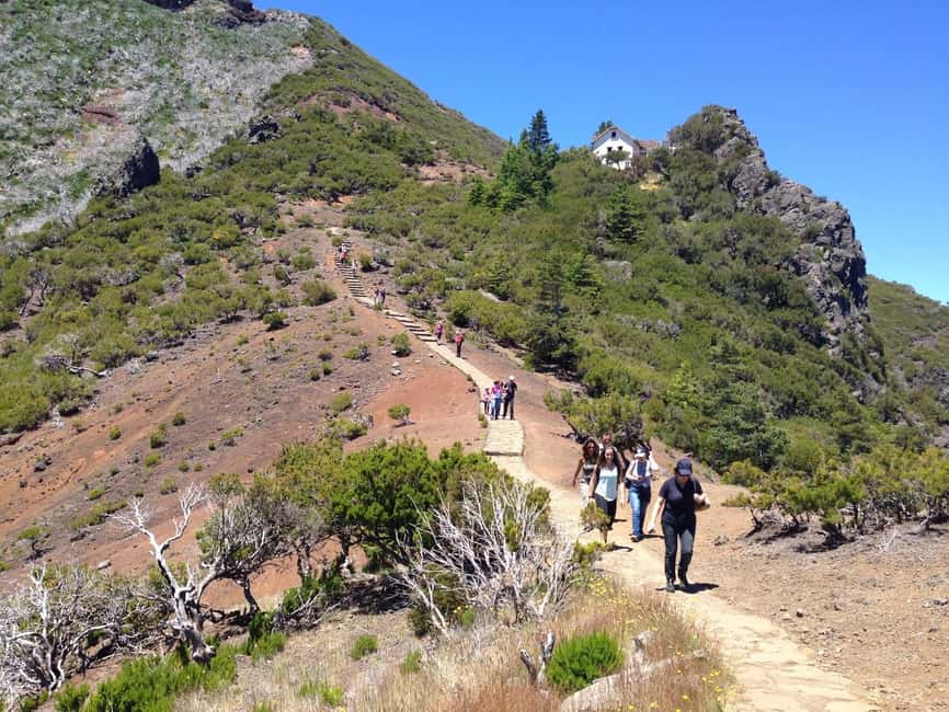 Funchal: PR1.2 Pico Ruivo & Achada Teixeira Hiking Transfer - What the $38 price really covers