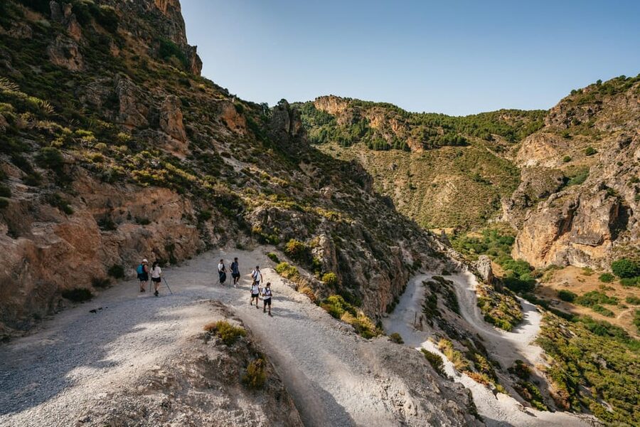 Granada: Los Cahorros de Monachil Canyon Hiking Tour - Following the Monachil River into the gorge