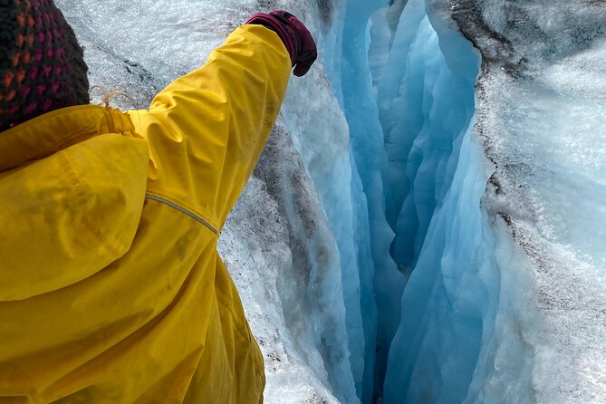 Guided Glacier Hike on The Athabasca with IceWalks - Stepping onto the Athabasca Glacier