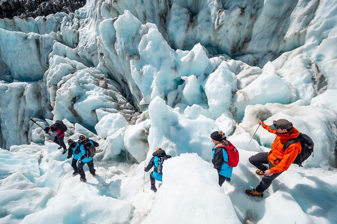 Heli Hike Fox Glacier - Guides, pace, and group size