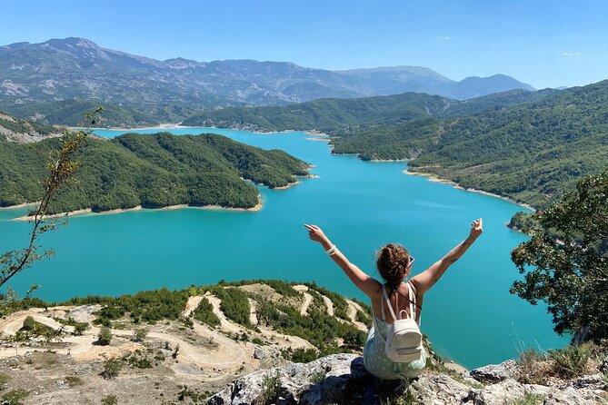 Hike Gamti Mountain with Bovilla lake view & canyon- From Tirana - Free time beside Bovilla Lake