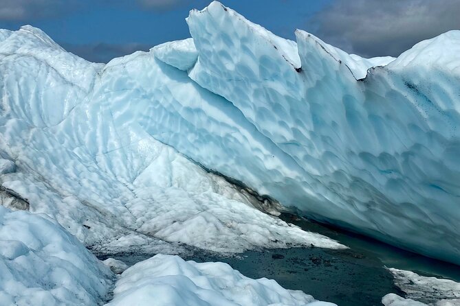 Hike Matanuska Glacier w/Alaska Local Honey, Wine Tasting - Walking onto the glacier with crampons