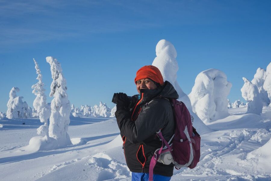 Hiking in Riisitunturi National Park with Photographer - Photography help from Valeriia and the guiding team