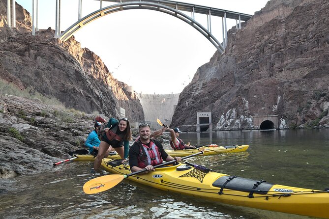 Hoover Dam & Hot Springs Kayak Tour with Lunch & Expert Guide - The 12-mile paddle through Black Canyon