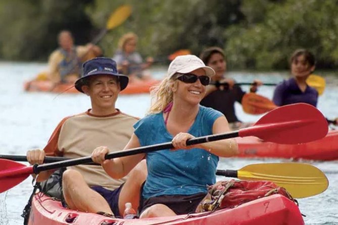 Huleia River Hidden Valley Falls Kayak & Hike - Swimming, rope swinging, and a simple snack stop