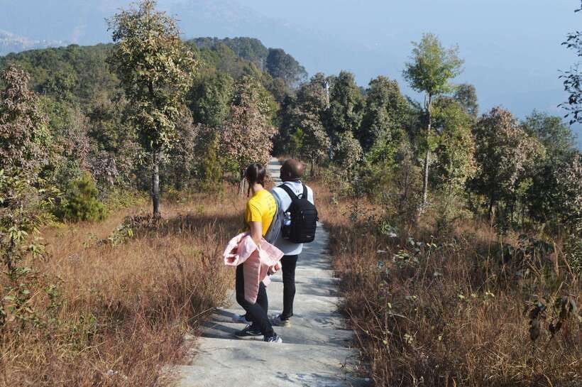 Kathmandu: Dhulikhel to NamoBuddha Day Hike with Lunch - Day trip or a quiet night near the monastery