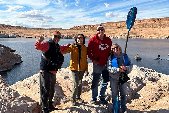 Kayak Antelope Canyon and hike, at Lake Powell - Timing, Heat, Boat Traffic, and Footwear