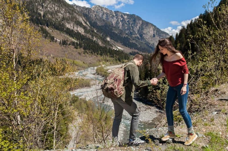 Kazbegi: Gveleti Waterfall Guided Hike - Walking Through the Green Gorge