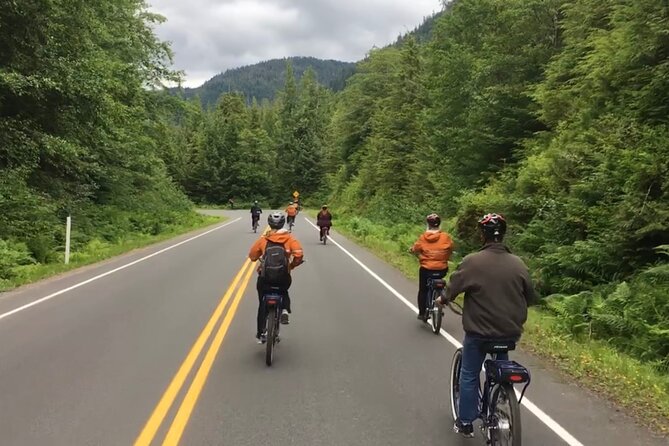 Ketchikan Electric Bike and Rain Forest Hike Ecotour - Rain, gear, snacks, and comfort