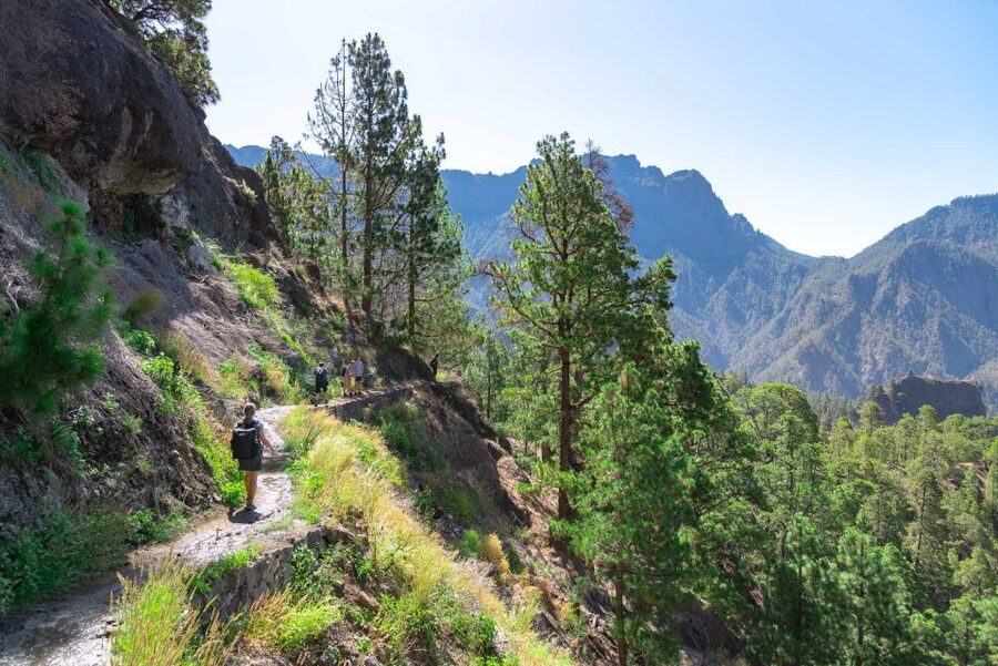 La Palma: Caldera de Taburiente National Park Guided Hike - The Waterfall of Colors