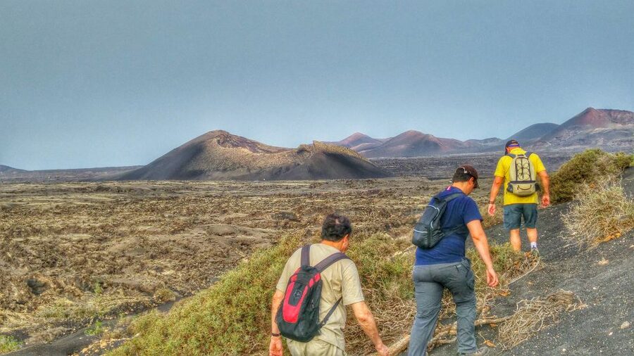Lanzarote: Volcano Hike - The views are stark, not soft