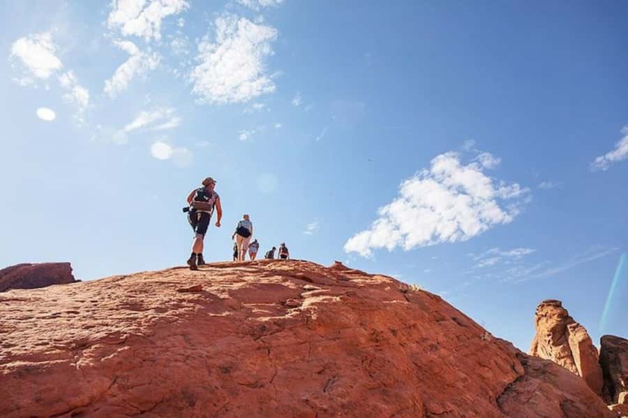 Las Vegas: Valley of Fire Half-Day Guided Hike with Pickup - Mouse’s Tank Canyon adds the human story