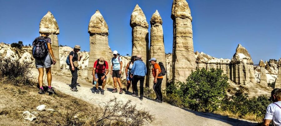 LET'S GO HİKİNG TO DİSCOVER CAPPADOCİA.. - Love Valley’s fairy chimneys and furnished cave