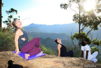 Little Adams peak Sunrise Hike and Yoga Lesson .