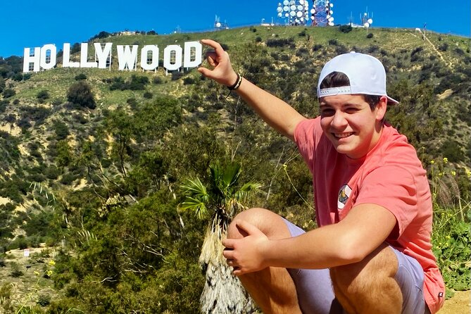 Los Angeles: The Original 2.5-Hour Hollywood Sign Hike - Reaching the front and back of the sign