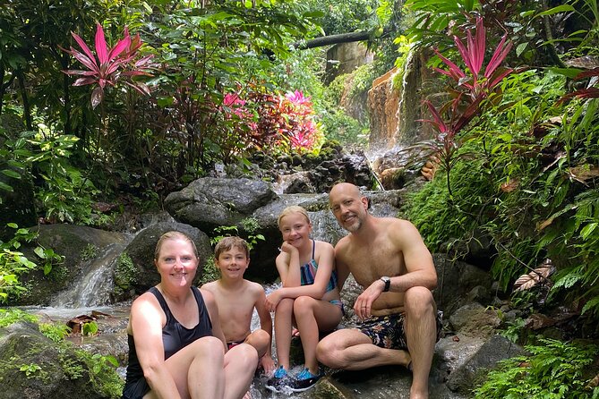 LUNCH INCLUSIVE Mud Baths, Waterfall & Tet Paul Nature Trail - Piton Falls and the warm waterfall stop